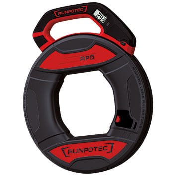RUNPOTEC - RP5 - leere Box mit Meterzähler für Kabeleinzieh-Ersatzband RP5