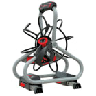 RUNPOTEC - GF4.5 Profi-Set Stahlhaspel Ø 330 mm mit Meterzähler - Glasfaserstab Ø 4,5 mm