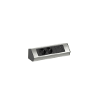 BACHMANN - CASIA 2 2xCEE7/3 1xUSB A/C 22W 2,0m AEH Edelstahl-Optik