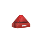 PFANNENBERG - Blitzleuchte PY X-M-10 rot,230AC,10J,IP66,NEMA4/4x,RAL3000
