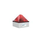 PFANNENBERG - LED-Leuchte QUADRO LED HI rot,11-60DC,75cd,IP66/67