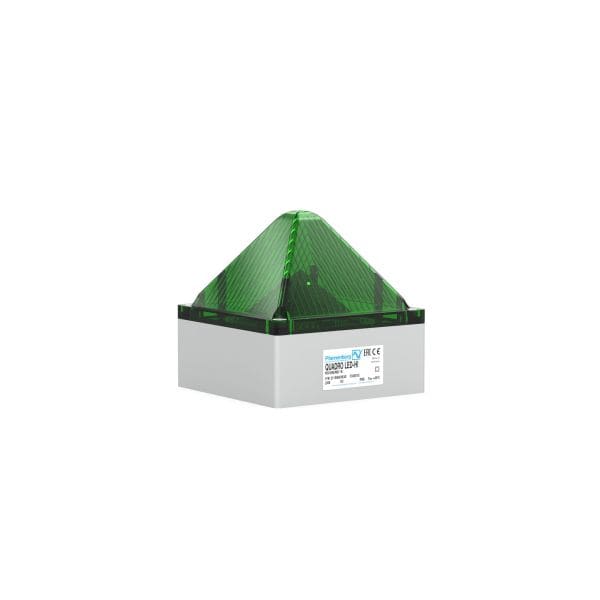 PFANNENBERG - LED-Leuchte QUADRO LED HI grün,11-60DC,75cd,IP66/67