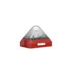 PFANNENBERG - Blitzleuchte PY X-M-10 klar SSM,24DC,10J,IP66,NEMA4/4x,RAL3000