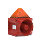 PFANNENBERG - Blitzschallgeber orange 15J,24DC,122dB,IP66,NEMA4/4x,RAL3000