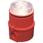 PFANNENBERG - Ex ATEX orange LED-Schallgeber, eigensicher für Zonen 0, 1 und 2