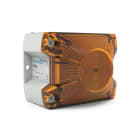 PFANNENBERG - LED-Leuchte PY L-S orange,12-48DC,76cd,IP66,NEMA4/4x,RAL7035