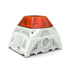 PFANNENBERG - Radial LED Schallgeber PA L 1-R orange,24DC,16cd,105dB,IP66,N4/4x,RAL7035