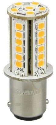 PFANNENBERG - LED Leuchtmittel für BR50,BA15d,Dauerlicht,rot,230AC,4cd