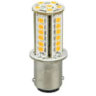 PFANNENBERG - LED Leuchtmittel für BR50,BA15d,Dauerlicht,gelb,24AC/DC,28cd