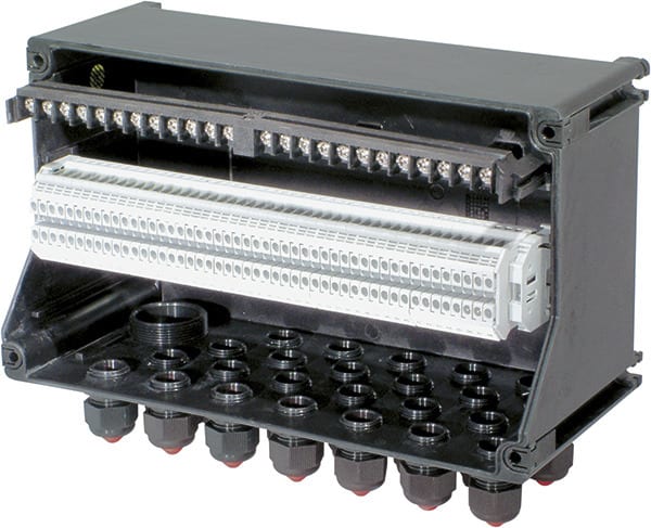 CEAG - CEAG Ex-e Klemmk., 1 x M40,24xM20,48x2.5 mm²+24x2x2.5 mm² PE