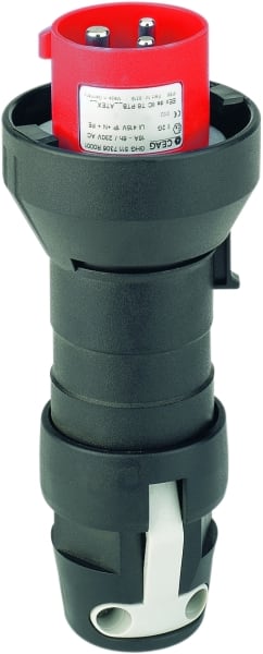 CEAG - CEAG Ex-Stecker, 16 A, 4-pol. 380-415 V, 6 h, 1 Einführung
