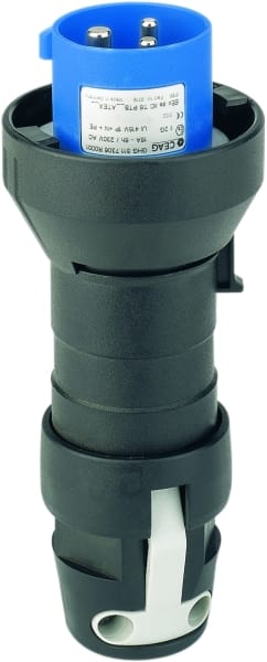 CEAG - CEAG Ex-Stecker, 16 A, 3-pol. 200-250 V, 6 h, 1 Einführung