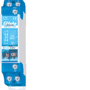 ELTAKO - Installationsschütz 230V. 1 Schließer + 1 Öffner 25A/250V AC