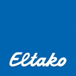 ELTAKO - Doppelwippe für Funktaster und Funkttaster mit Batterie im E-Design55, Pfeil oben (auf) und unten (ab)