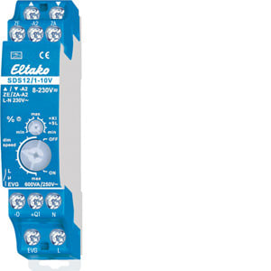 ELTAKO - 1-10V-Steuer-Dimmschalter für EVG, 1 Schließer 600VA