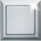 ELTAKO - Funktaster 55x55mm batterie- und leitungslos, alu lackiert