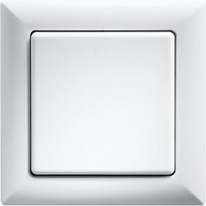 ELTAKO - Funktaster 55x55mm batterie- und leitungslos, schwarz