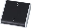 ELTAKO - Funk-Handsender batterie- und leitungslos mit Wippe, alu/anthrazit-soft