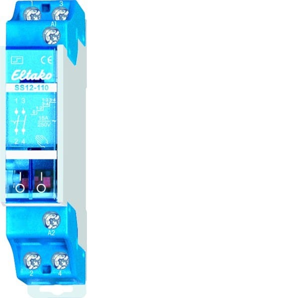 ELTAKO - Stromstoß-Serienschalter 230V. 1+1 Schl. 16A/250V AC