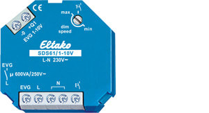 ELTAKO - 1-10V-Steuer-Dimmschalter für EVG, 1 Schließer 600VA