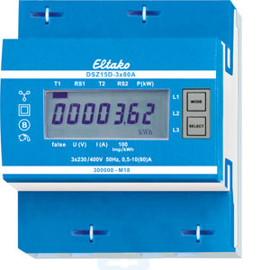 ELTAKO - Drehstromzähler 3x80A, MID geeicht
