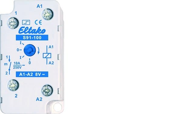 ELTAKO - Stromstoßschalter 8V. 1 Schließer 10A/250V AC