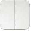 ELTAKO - Doppelwippe lasergraviert für Funktaster 55x55mm für Busch Reflex und Duro