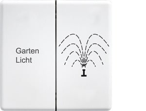 ELTAKO - Doppelwippe für Funktaster 45x45mm, belgisches Design