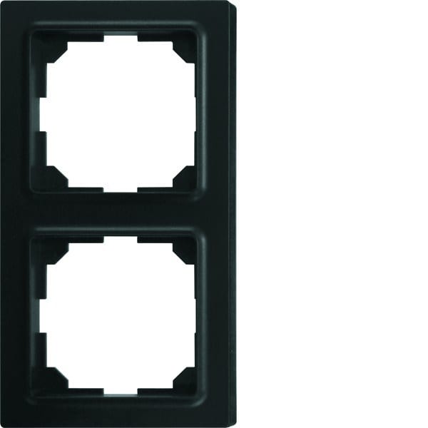 ELTAKO - 2-fach-Universalrahmen im E-Design55, anthrazit matt