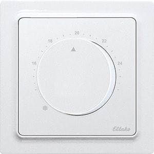 ELTAKO - Funk-Temperaturregler mit Handrad im E-Design55, anthrazit matt