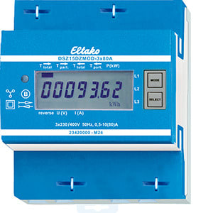ELTAKO - Modbus-Zweirichtungs-Drehstromzähler, MID