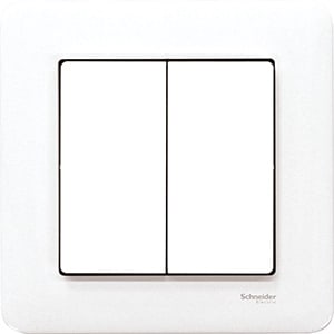 ELTAKO - Funk-4-Kanal-Bluetooth-Taster 55 x 55 mm Schweden, reinweiß glänzend