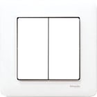 ELTAKO - Funk-4-Kanal-Bluetooth-Taster 55 x 55 mm Schweden, reinweiß glänzend