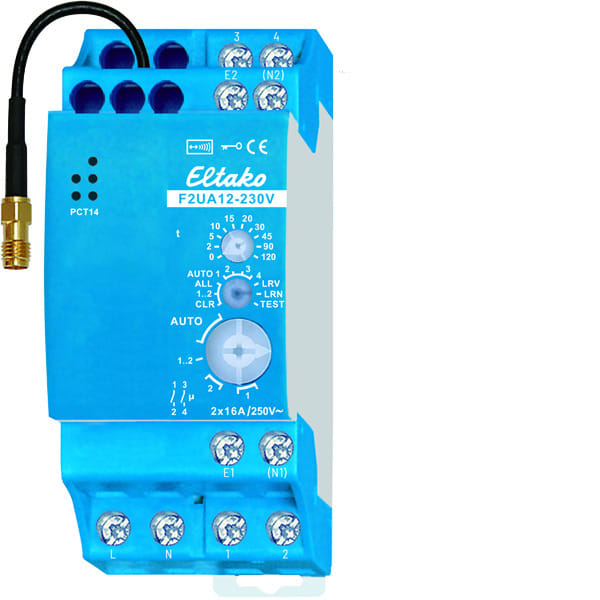 ELTAKO - Funk-2-Kanal-Universal-Aktor mit Antenne