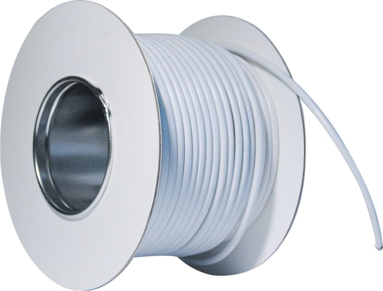 ABUS - Alarmkabel 8x0,22mm² weiß 250m