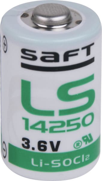 ABUS - Ersatzbatterie 3,6 V, LS14250, Lithium 1/2 AA