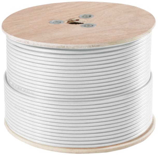 ABUS - Video Kombi Kabel RG59 + 2x 0,75mm² 100m weiss