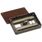 ABUS - Aufputz-Lötverteiler 32-polig VdS C (braun)
