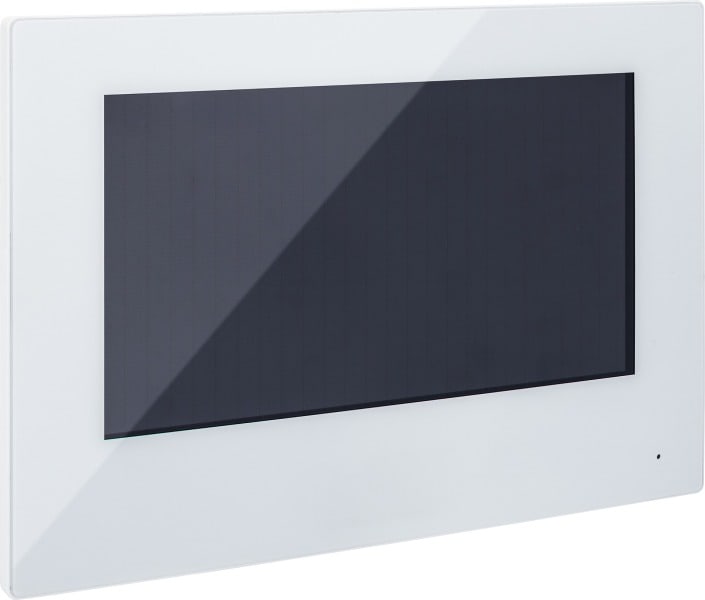 ABUS - 7'' PoE Touch Monitor weiß, LAN/WiFi für Türsprechanlage