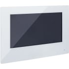 ABUS - 7'' PoE Touch Monitor weiß, LAN/WiFi für Türsprechanlage