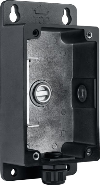 ABUS - Installationsbox für Wandhalter Schwarz