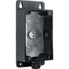ABUS - Installationsbox für Wandhalter Schwarz