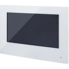 ABUS - 7 Zoll Touch Monitor weiß, 2-Draht für Türsprechanlage