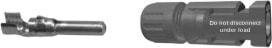 STAEUBLI - Kupplungsstecker MC4 Ø 7,0-8,8mm (VE=100 Stück)