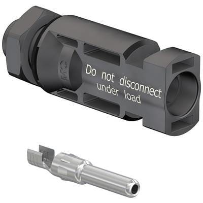 STAEUBLI - Aufbaudosenstecker MC4, 6², M12x1.5