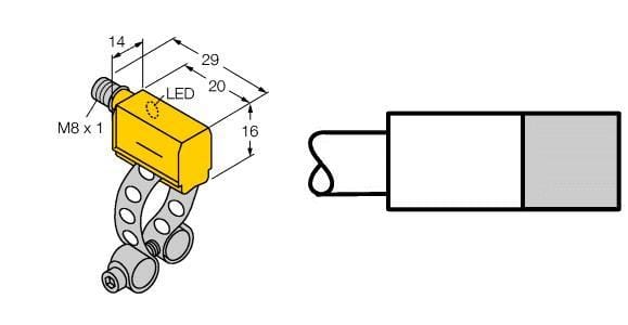 TURCK - Magnetfeldsensor, für Pneumatikzylinder
