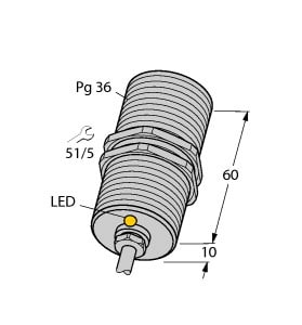 TURCK - Induktiver Sensor, Standard