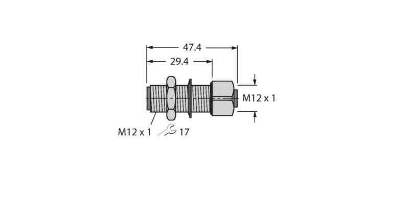 TURCK - PB-DB DURCHFÜHRUNG M 12x1