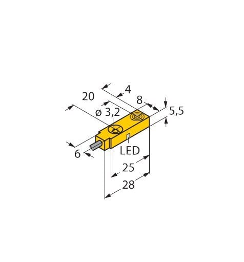 TURCK - Induktiver Sensor, Standard