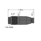 TURCK - 7/8'' Rundsteckverbinder, Konfektionierbarer Stecker, gerade